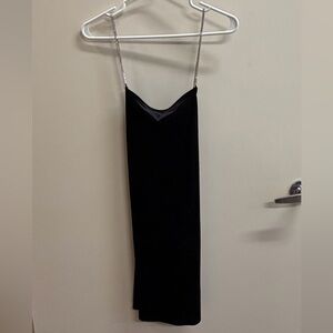 Black Backless Dress
